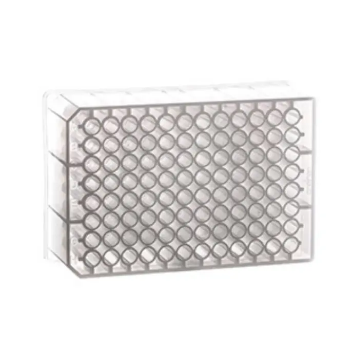 96 Deep Well MASTERBLOCK Storage Plate, PP, 1 mL/well, Chimney Style, Round (U) Bottom, Natural, Case of 50
