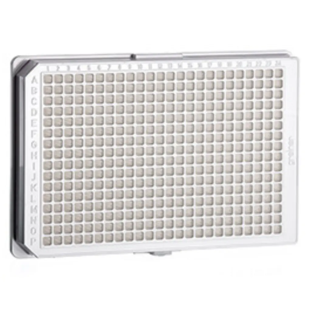 384W CELLSTAR Plate, PS, TC Treated, Sterile, Flat Bottom, White, Case of 40