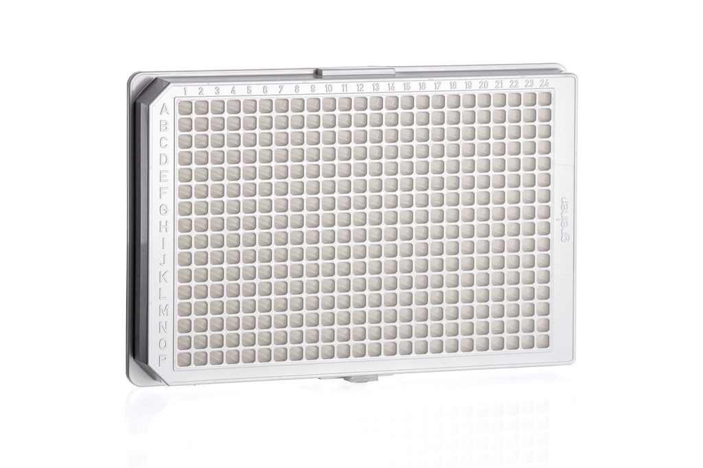 384W LUMITRAC 200 Plate, PS, Medium Binding, Flat Bottom, White, Case of 40