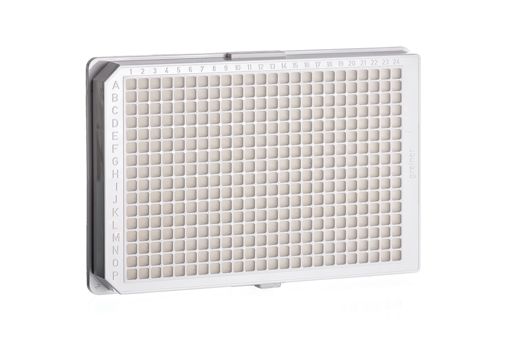 384W Plate, PP, Flat Bottom, White, Case of 100