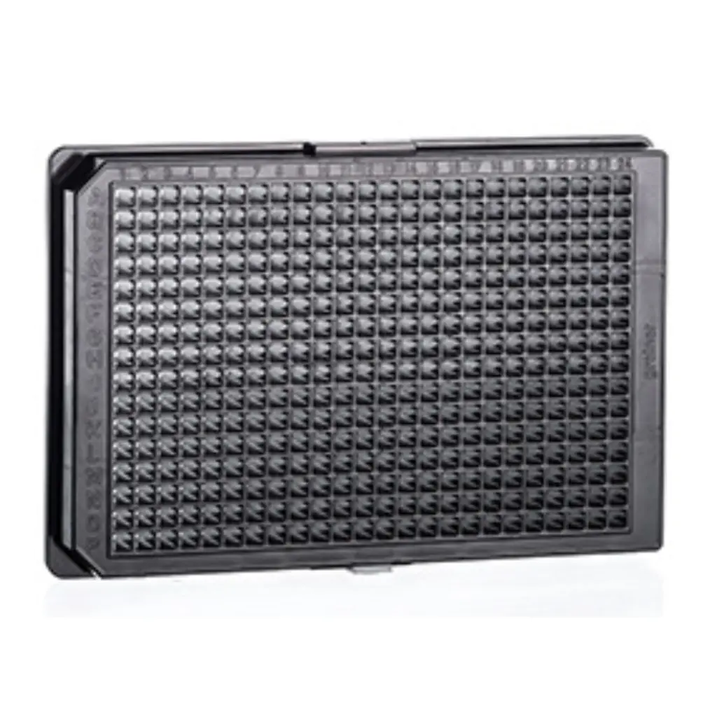Greiner Bio-One Cell Culture Microplate 384W CellCoat Poly-L-Lysine Plate, PS, Flat Bottom, Black µClear, w/Lid