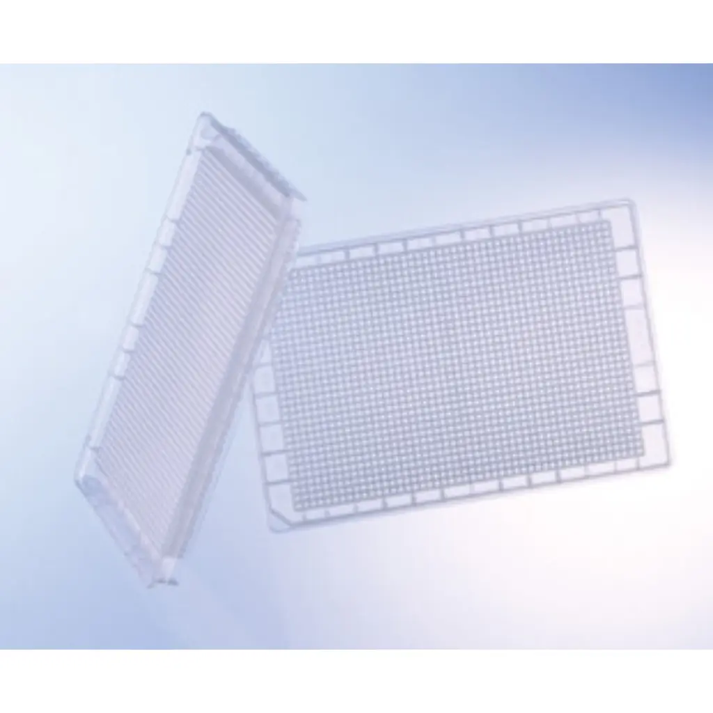 1536 Deep Well MASTERBLOCK Storage Plate, PP, Sterile, 15 uL/well, Conical Bottom, Natural, Case of 60