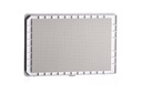 1536W HiBase Non-binding Plate, PS, Flat Bottom, White, Case of 60