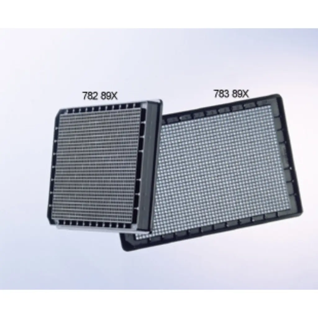 1536W LoBase SensoPlate, PS, Sterile, Black/Glass, w/Lid, Case of 16