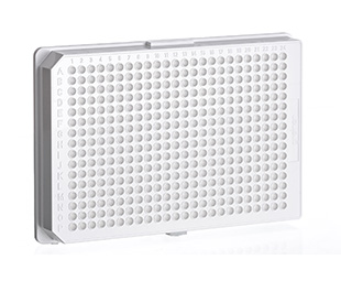 Greiner Bio-One Cell Culture Microplate 384W Small Volume™ HiBase CellStar Plate, PS, TC Treated, Sterile, 30 µL/well, Flat Bottom, White, w/Lid