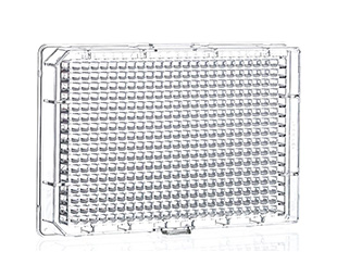 Greiner Bio-One Microplate 384 Well Cell-Repellent plate, PS, Sterile, U Bottom, clear w/lid