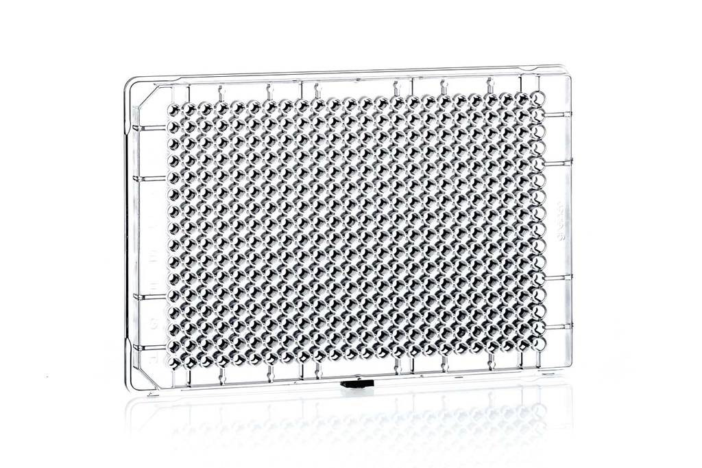 Greiner Bio-One Microplate 384W Small Volume™ LoBase Plate, PS, 25 µL/well, Flat Bottom, Chimney Style, Clear
