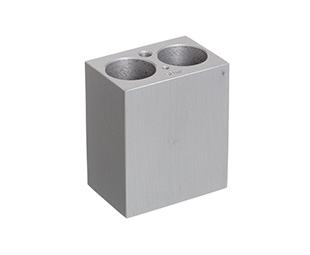 Mini Dry Bath BLOCK, F, 2 x 50 mL Centrifuge Tubes, 1Ea