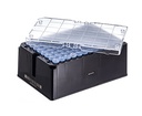 Rack with 96 natural-capped 1000ul Cryo.s, Datamatrix barcode (generic 2D sequence), Case of 960
