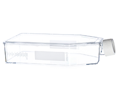 Greiner Bio-One Suspension Culture Flask, 650 ml, PS, Clear, CellStar, White Filter Screw Cap, High Flask Design, Sterile, 4 pcs./Bag, Triple Packed