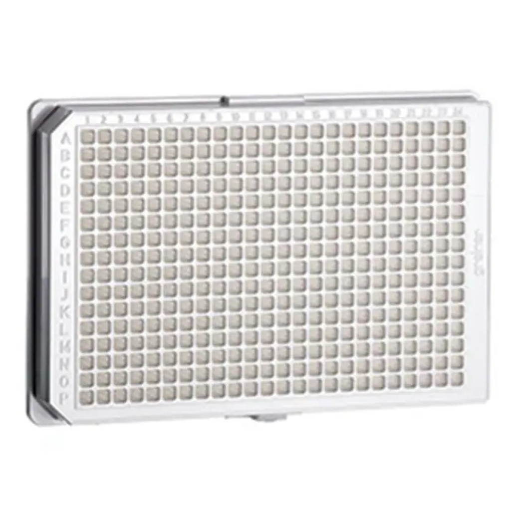 384W LUMITRAC 600 Plate, PS, High Binding, Flat Bottom, White, Case of 150