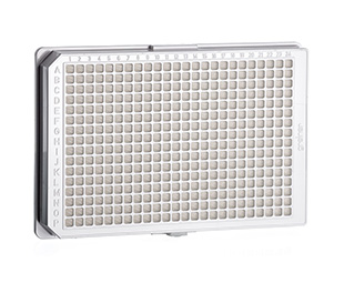 Greiner Bio-One 384W CellStar Plate, PS, TC Treated, Sterile, Flat Bottom, White, w/Lid