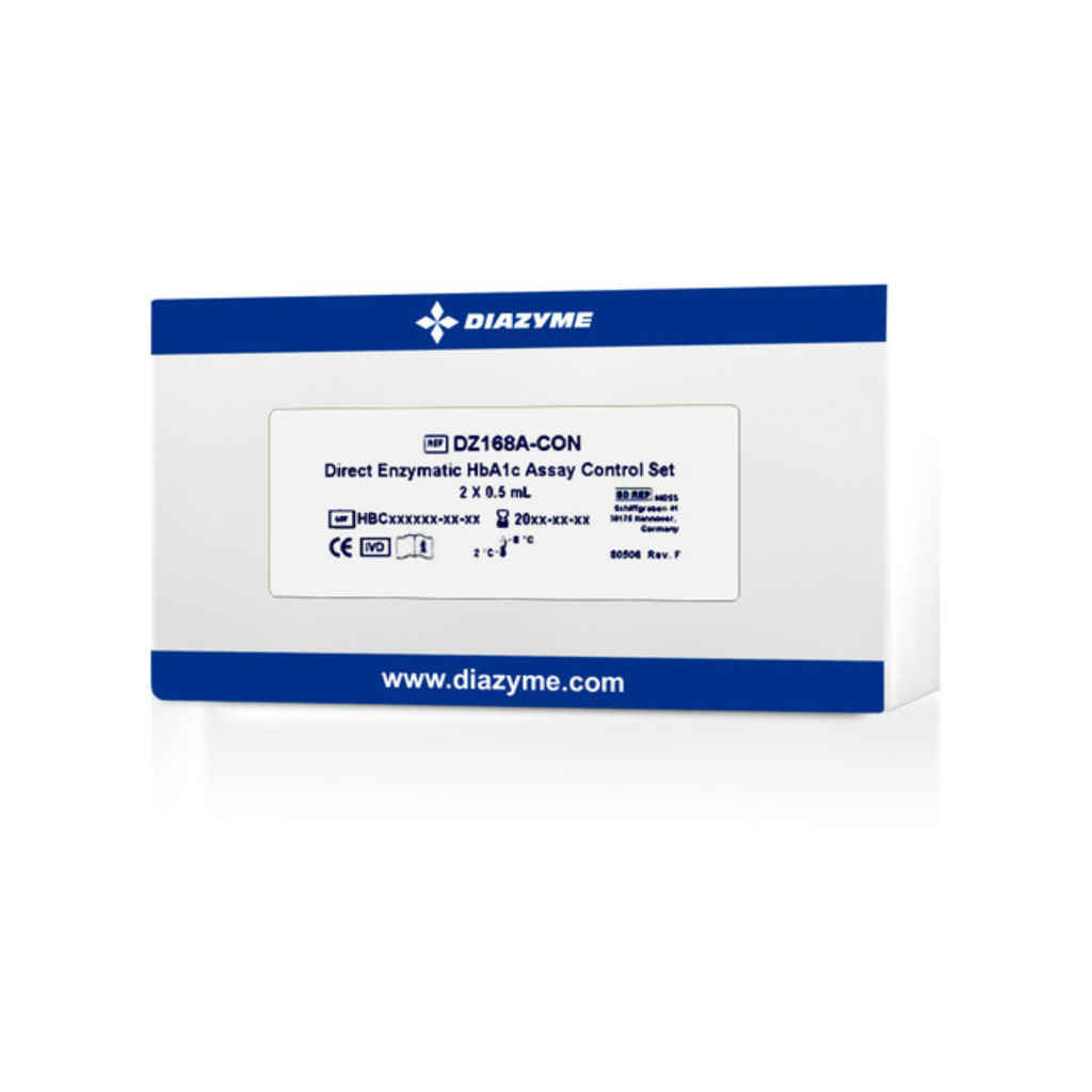 Diazyme Direct Enzymatic HbA1c Two Level control Set