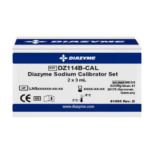 Diazyme Enzymatic Sodium Two Level Calibrator Set