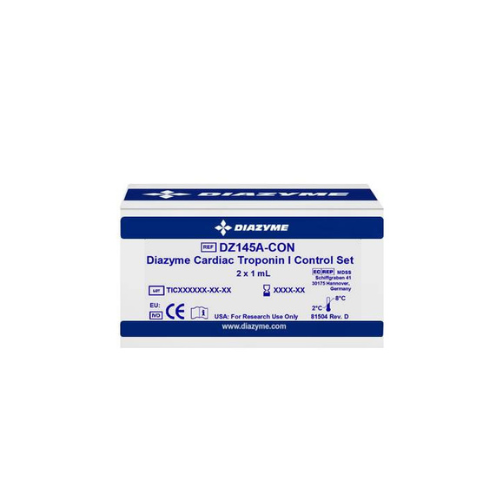 Diazyme Troponin Control Set (lyophilized), Con: 2 x 1 mL