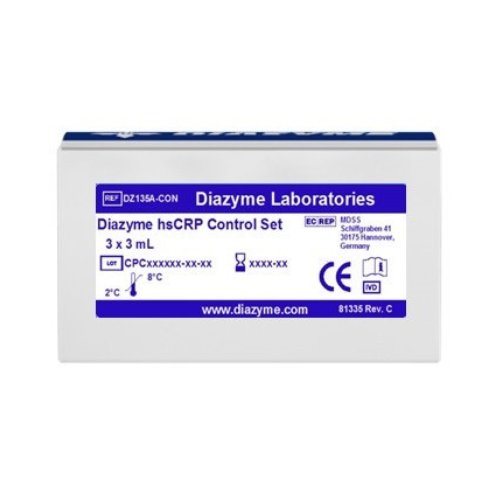 Diazyme hsCRP Three level Control Set