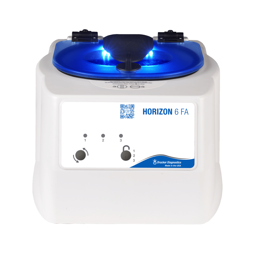 Drucker Diagnostics Model Horizon 6 FA Centrifuge