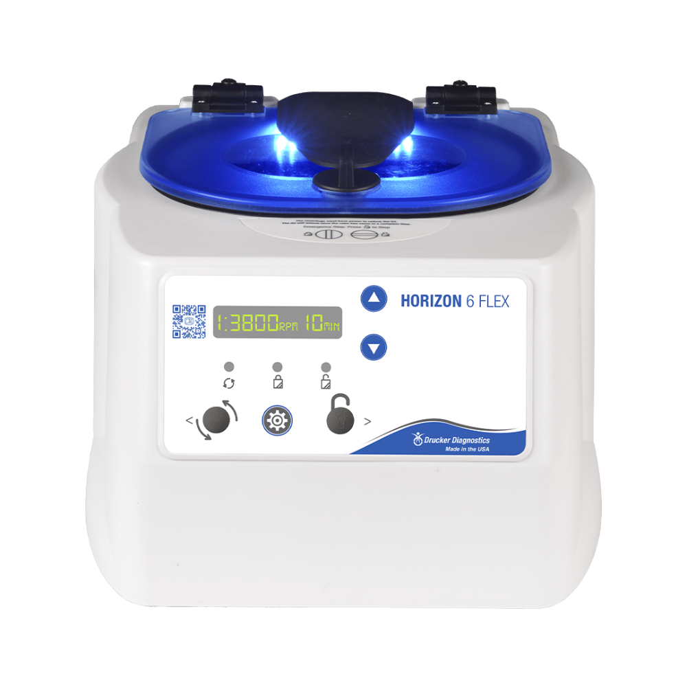 Drucker Diagnostics Model Horizon 6 Flex Centrifuge