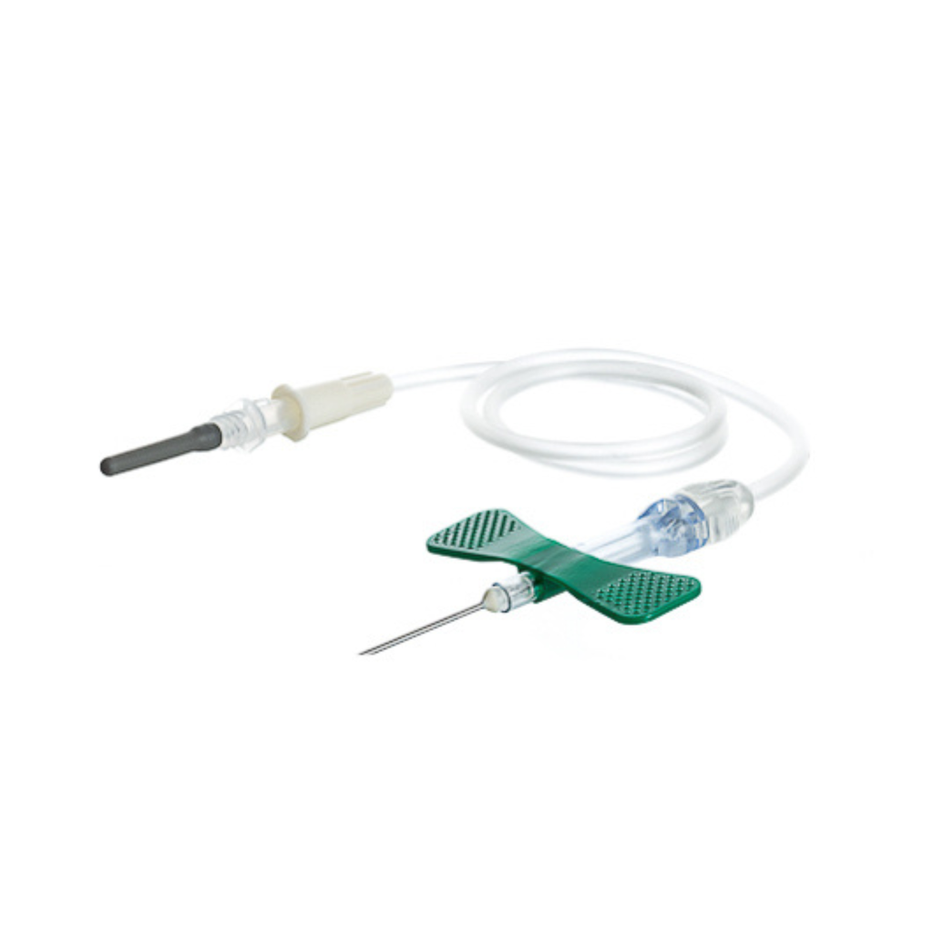 Greiner Bio One Winged Safety Blood Collection Sets with Luer Adapter, 21Gx12 in. Case of 1000