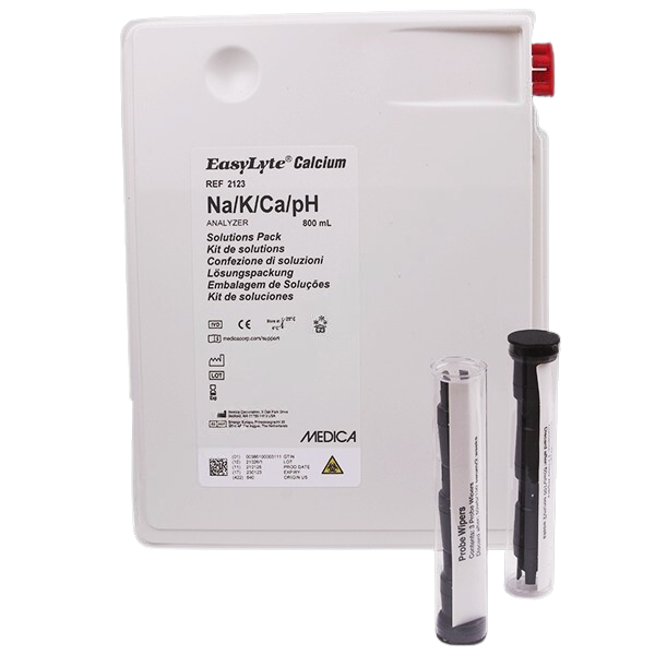Medica EasyLyte Solutions Pack, NA/K/Ca/pH, 800mL
