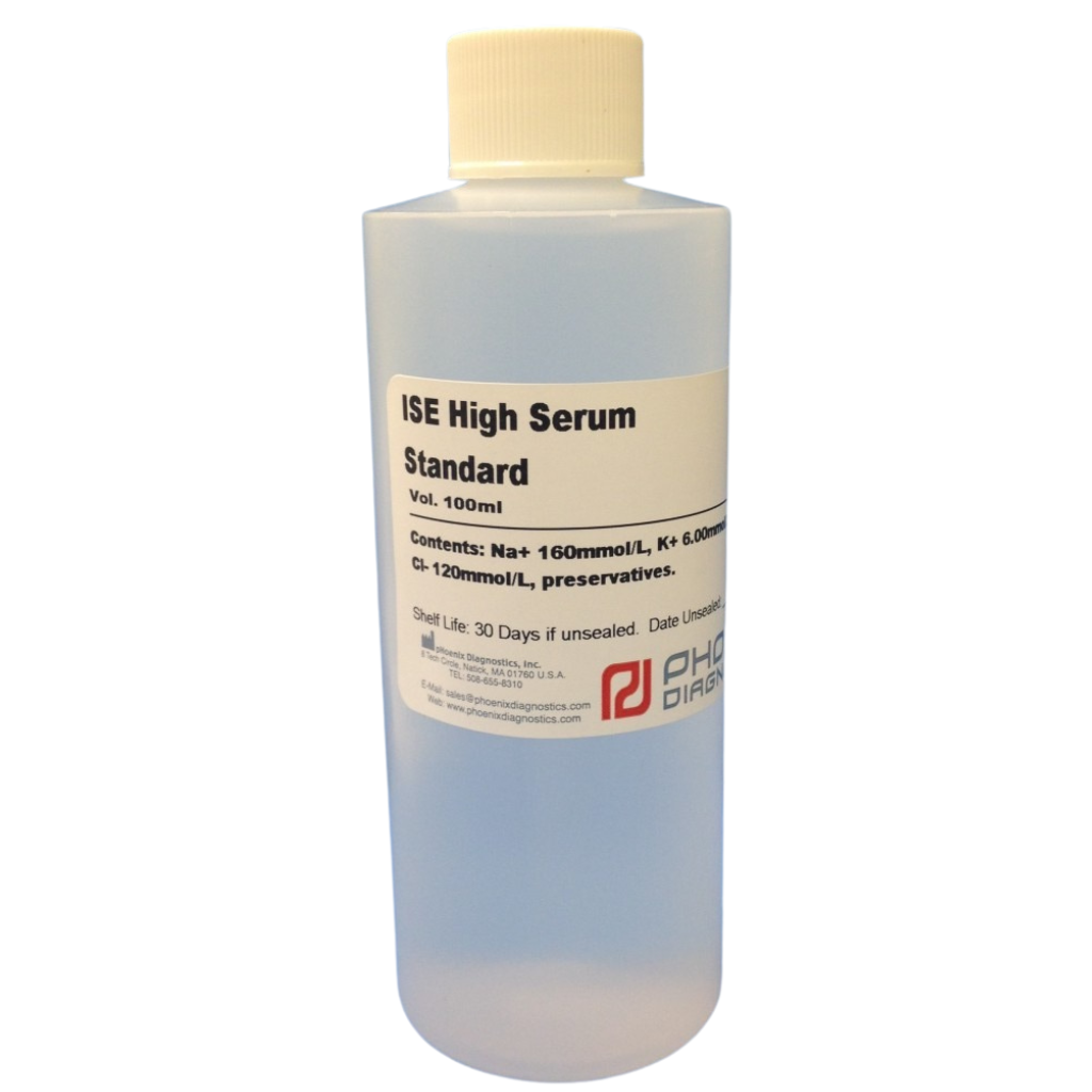 Phoenix Diagnostics ISE High Standard for AU 600, AU 800, AU 1000, AU 5200, 4 x 100ml