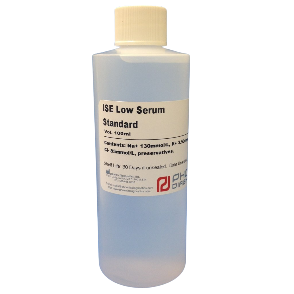 Phoenix Diagnostics ISE Low Standard for AU 600, AU 800, AU 1000, AU 5200, 4 x 100ml