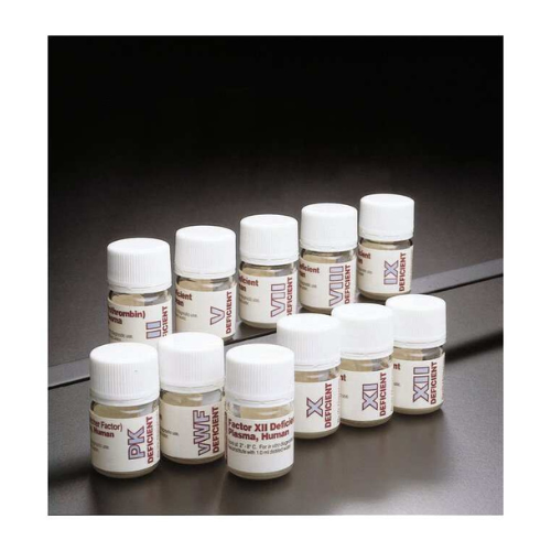 Thermo Scientific Pacific Hemostasis Factor VIII Deficient Plasma, 10 x 1 mL
