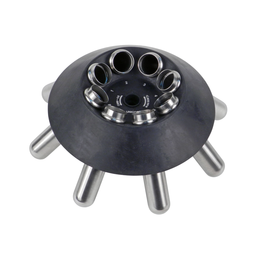 POWERSPIN BX CENTRIFUGE, VARIABLE SPEED 1,000-5,000 RPM, 8 PLACE METAL ROTOR, 0-99 MIN DIGITAL TIMER, 8X10ML OR 12ML CAPACITY 220 V