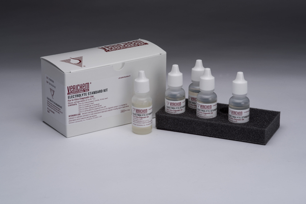 Verichem Electrolyte Standard Kit, 5 x 15.0 mL