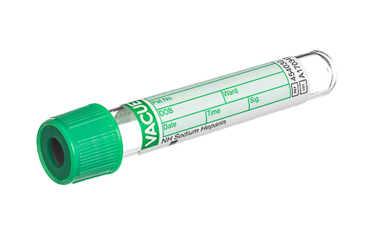 Plasma, Sodium Heparin, 4 ml, Green Pull Cap, 13x75, Case of 1200