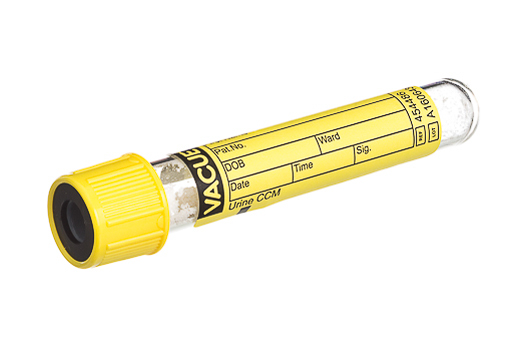 4ml CCM NR 13x75 yellow/black, Case of 1200