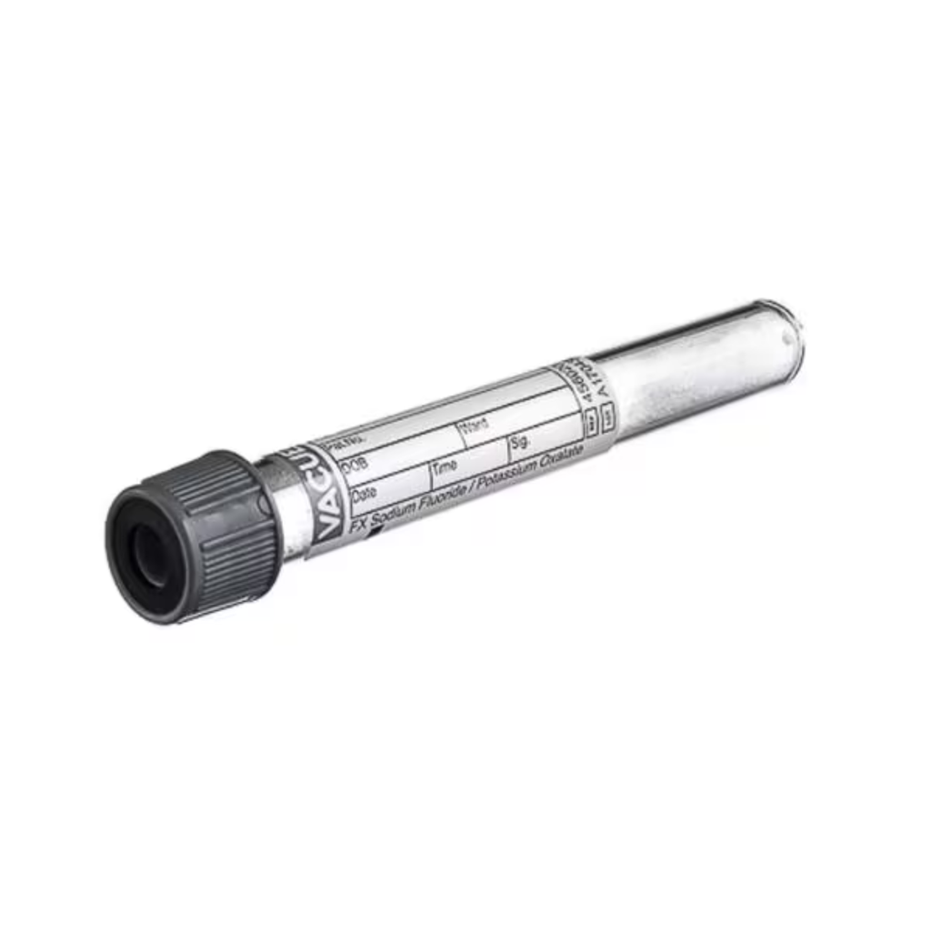 Greiner Bio-One VACUETTE Tube 5,5ml F x SodFl/PotO x NR GRY/BLK