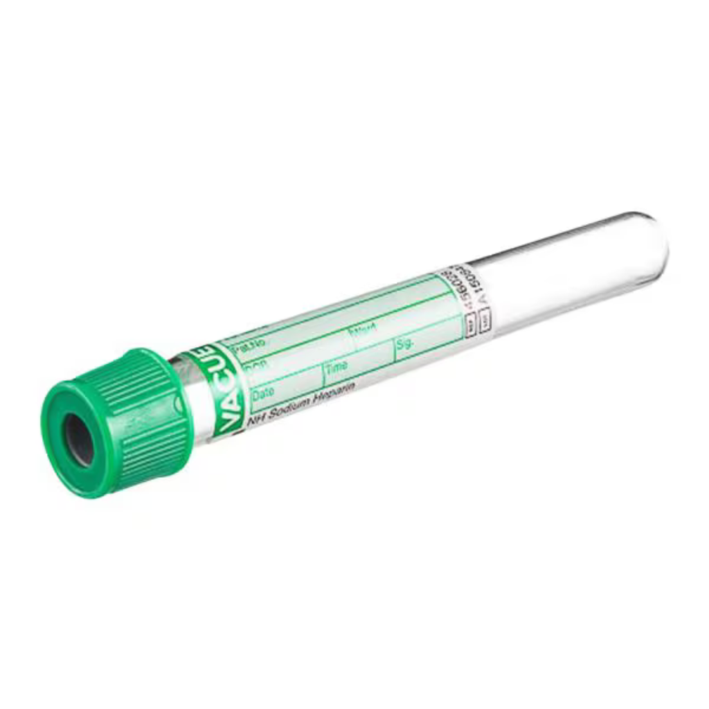 Greiner Bio-One VACUETTE Tube 6ml NH Sod Hep NR GRN/GRN 13 x 100