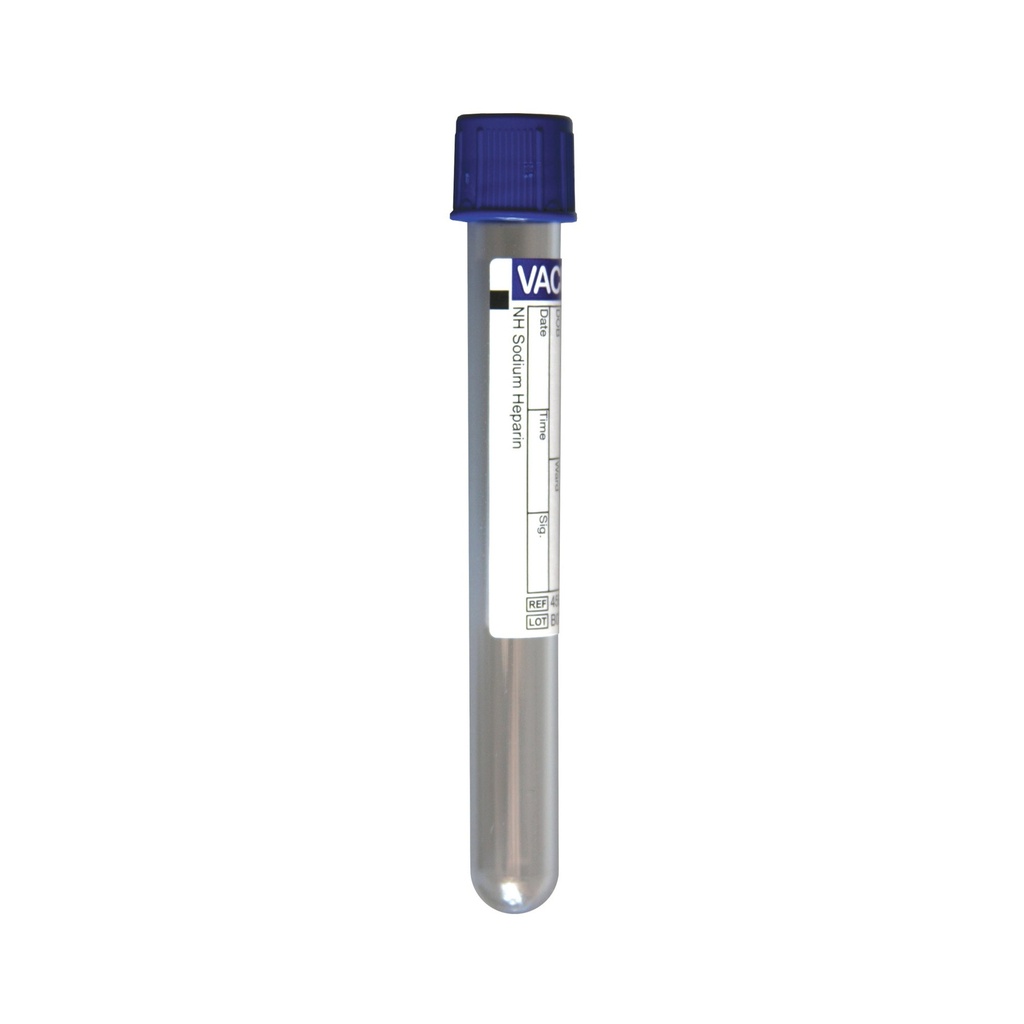 Greiner Bio-One VACUETTE Tube 6ml NH TrEl SodHep NR R-BL/B