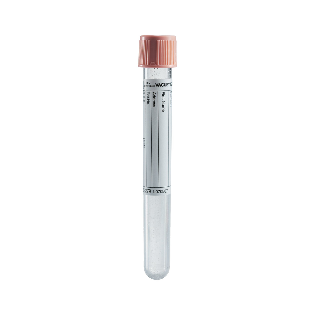 Greiner Bio-One VACUETTE Tube 6ml K2E K2EDTA NR PNK/PNK 13 x 100