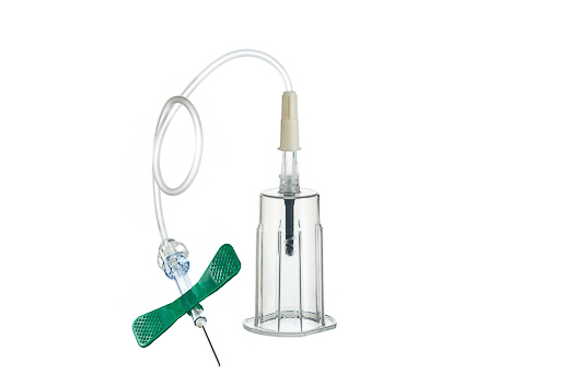 Greiner Bio-One Safety Blood Collection Set + Holder 21G x 19cm SP