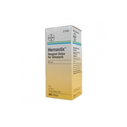 [2190-12] Siemens 2190 Hemastix® Reagent Strips, CLIA Waived, Case of 12 Bottles