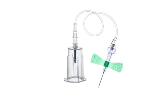 [450122] Greiner Bio-One EvoProtect Safety Blood Collection Set + Holder 21G x 3/4", 19 cm