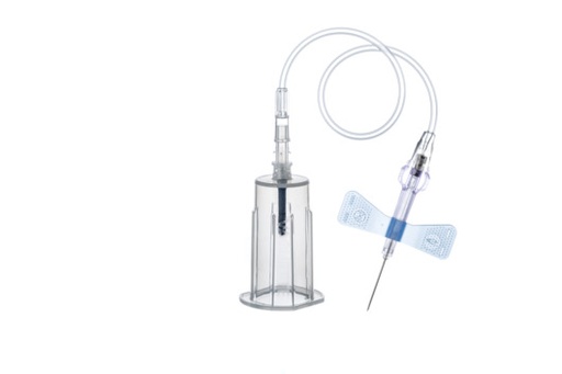 [450125] Greiner Bio-One EvoProtect Safety Blood Collection Set + Holder 23G x 3/4", 19 cm