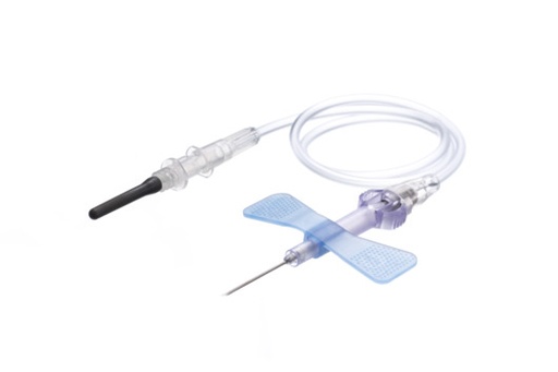 [450130] Greiner Bio-One EvoProtect Safety Blood Collection Set + Luer Adapter 23G x 3/4", 30 cm