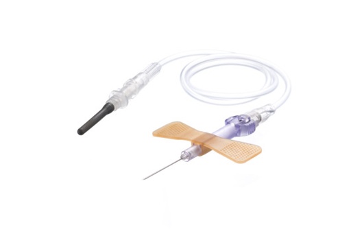 [450132] Greiner Bio-One EvoProtect Safety Blood Collection Set + Luer Adapter 25G x 3/4", 30 cm