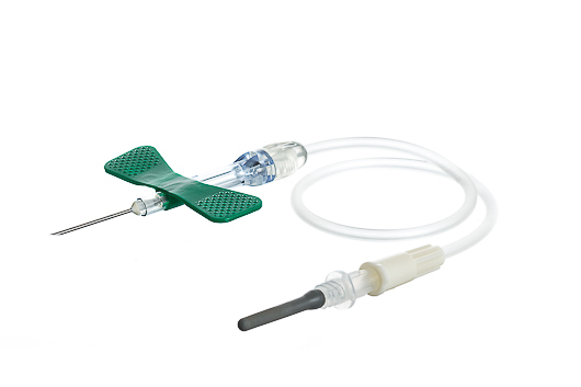 Safety Blood Coll. Set+La 21G X 3/4