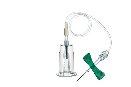 [450160V1] Greiner Bio-One Safety Blood Collection Set + Holder 21G x 30cm