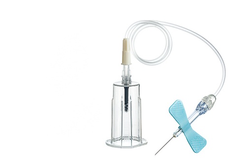 [450161V1] Greiner Bio-One Safety Blood Collection Set + Holder 23G x 30cm