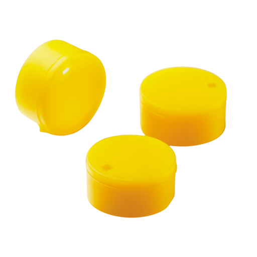 [304130] Cryo.s Cap Insert, Yellow, Case of 17,500