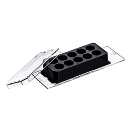 [543078] Cellview Slide 10 Well, Sterile, TC, Sterile, glass bottom, 10 compartments, single packed, Case of 20