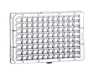 Greiner Bio-One 96W CrystalQuick™ RW (Round Wells) Protein Crystallization Plate, PS, w/3 Round, Curved Bottom Crystallization Wells, Clear