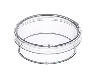 [627979] CELLSTAR 35mm dish, cell-repellent surface, clear, sterile, with lid, Case of 40