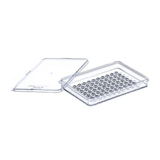 [653180] Greiner Bio-One Terasaki-Plate, 60 Well, PS, 83,3/58 MM, Clear, TC, With Lid, 10 Pcs./Bag