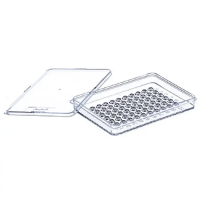 Greiner Bio-One 72W HLA (Terasaki) Plate, NOT Treated, Clear, w/1 Lid per Plate